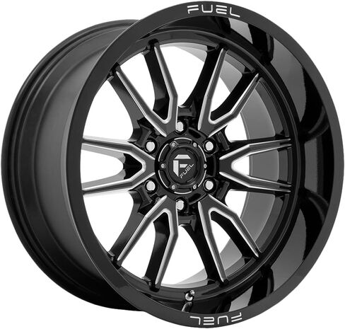 FUEL OFF-ROAD D760 CLASH 22X12, 8X6.5, 4.77, 44mm GLOSS BLACK - D76022208247 in Saudi Arabia
