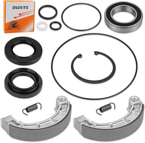 مجموعة أحذية تحمل أختام أسطوانة الفرامل الخلفية لهوندا رانشر 420 TRX420 2007-2013 06450-HN5-671 in Saudi Arabia