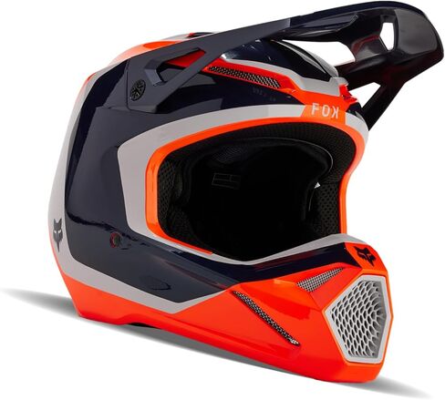 Fox Racing Unisex V1 Motocross Dirt Bike Helmet, Fluorescent Orange, Small in Saudi Arabia
