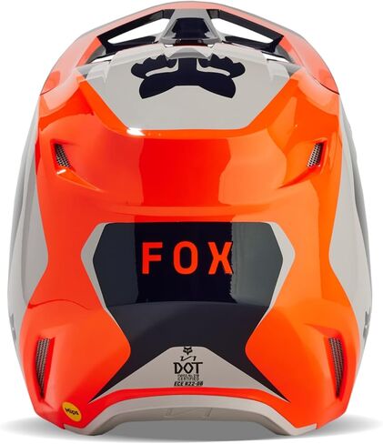 Fox Racing Unisex V1 Motocross Dirt Bike Helmet, Fluorescent Orange, Small in Saudi Arabia