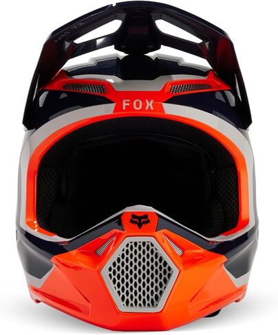 Fox Racing Unisex V1 Motocross Dirt Bike Helmet, Fluorescent Orange, Small in Saudi Arabia