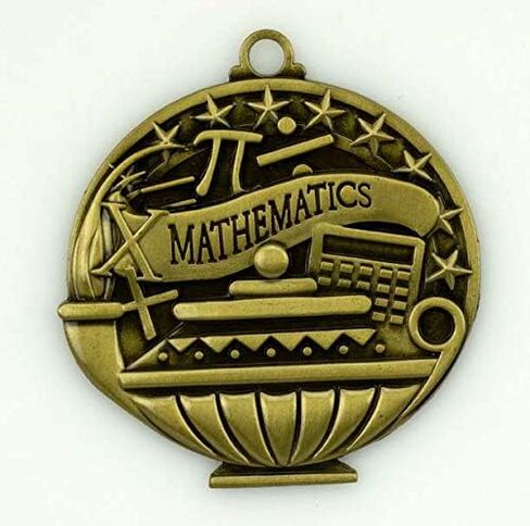 10 Pack Social Studies Gold Medals Trophy Award with Neck Ribbons APMG-778 in Saudi Arabia
