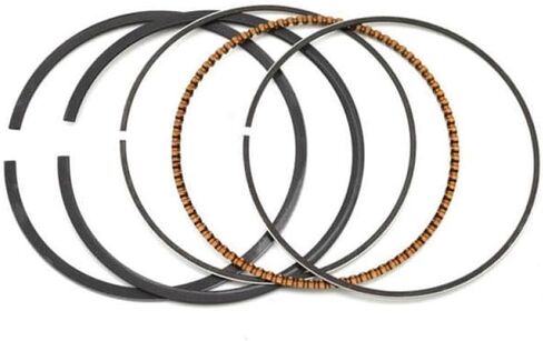 Piston Rings Kit 1/4 Sets Bore STD Size 48mm To 48.5mm Compatible With FZR250RR 3LN ZEAL250 FZX250 ZEAL 3YX(1Set 48.5mm) in Saudi Arabia