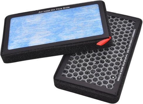 Car Air Conditioning Cabin Air-Filters for Tesla for Model 3 Y Activated Carbon Air Filter Air Conditioner Filter Element Replacement Kits in Saudi Arabia