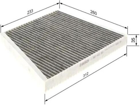 Car Air Conditioning Car Cabin Filter A2118300018 for Benz E Class W211 S211 E 200 220CDI 230 240 270CDI 280 320 350 500 55 63 AMG in Saudi Arabia