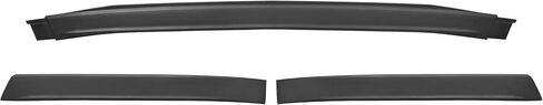 KUAFU Front Bumper Valance Compatible with 2013-2016 Chevy Chevrolet Malibu Limited Replacement for 22842404 GM1092236 Lower Air Deflector Valance Apron Set of 3 in Saudi Arabia