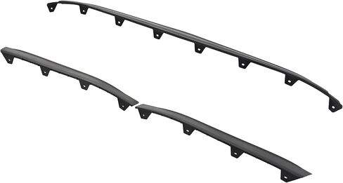 KUAFU Front Bumper Valance Compatible with 2013-2016 Chevy Chevrolet Malibu Limited Replacement for 22842404 GM1092236 Lower Air Deflector Valance Apron Set of 3 in Saudi Arabia