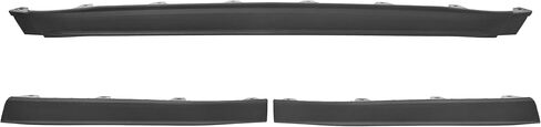 KUAFU Front Bumper Valance Compatible with 2013-2016 Chevy Chevrolet Malibu Limited Replacement for 22842404 GM1092236 Lower Air Deflector Valance Apron Set of 3 in Saudi Arabia