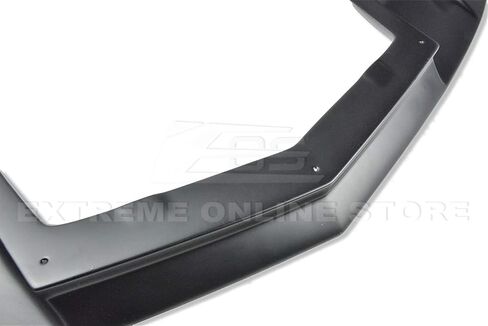 Replacement for 2010-2013 Chevrolet Camaro SS Models | TL1 Style ABS Plastic Primer Black Front Bumper Lower Spoiler Lip Splitter in Saudi Arabia