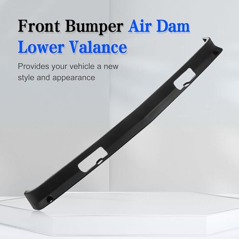 New Front Lower Valance Air Deflector Plastic Primed With Tow Hook Holes Replacement For Chevy/GMC C/K Full Size P/U 1988-2000 Replace OE 15569430 | GM1090105 in Saudi Arabia