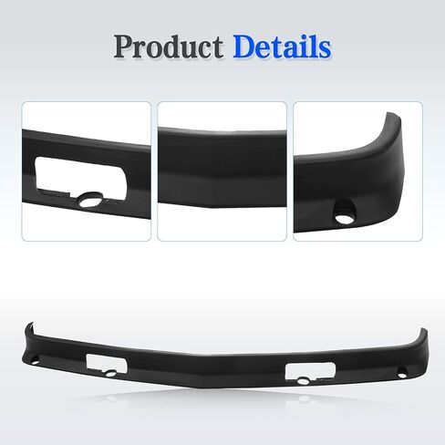 New Front Lower Valance Air Deflector Plastic Primed With Tow Hook Holes Replacement For Chevy/GMC C/K Full Size P/U 1988-2000 Replace OE 15569430 | GM1090105 in Saudi Arabia
