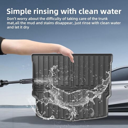 SMABEE Backrest Mats for 2021-2024 Nissan Rogue S/SV/SL/Platinum (Not fit Sport) Accessories All Weather Back Seat Cover TPE Protective Pad Anti-Slip Waterproof Interior in Saudi Arabia