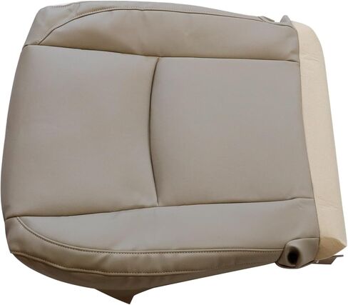 NLQR أغطية مقاعد بديلة للسائق والراكب الأمامي بلون عاجي تان متوافق مع Lexus RX330 2004-2006، RX400h 2006-2008، RX350 2007-2009 جلد من الألياف الدقيقة in Saudi Arabia