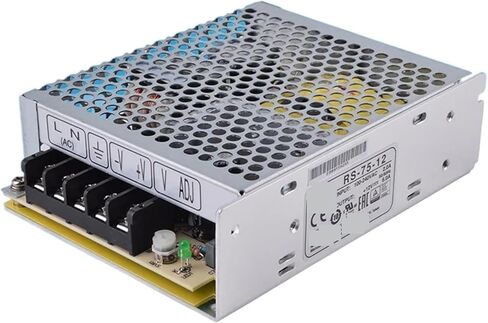 1pcs Power Supply RS-75 RS-75-3.3 RS-75-5 RS-75-12 RS-75-15 RS-75-24 RS-75-48 75W(RS-75-5) in Saudi Arabia