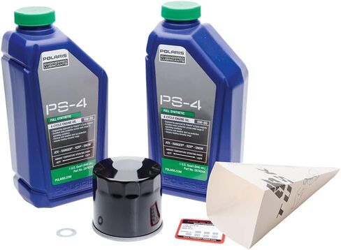 TUSK 4-Stroke Oil Change Kit Polaris PS-4 Plus 5W-50 for Polaris Sportsman 450 HO Utility 2022-2025 in Saudi Arabia