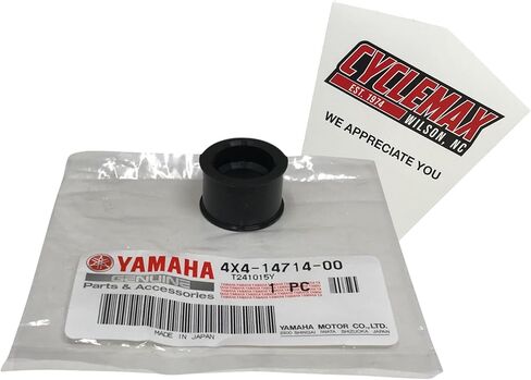 حزمة واحدة متوافقة مع Yamaha PW50 PW 50 Y-ZINGER EXHAUST MUFFLER GASKET COUPLER 4X4-14714-00-00 تحتوي على واحدة 4X4-14714-00-00 وقمع in Saudi Arabia