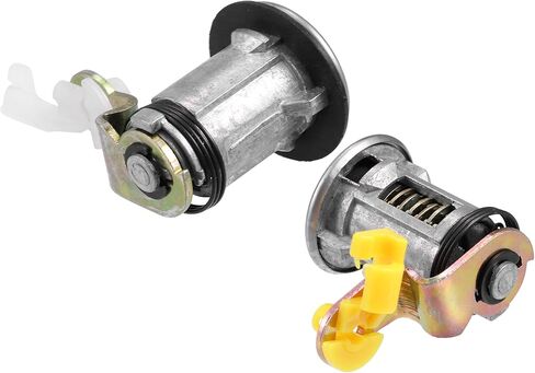 X AUTOHAUX 1 Set Front Left Right Side Door Lock Cylinder Cable with 2 Keys for Nissan Pickup D21 1984-1998 for Nissan D21 1986-1994 80601-01G25 in Saudi Arabia