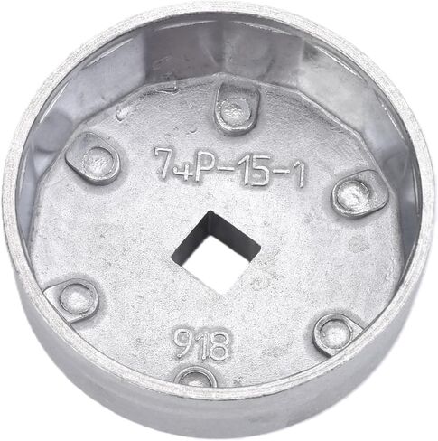 (6PCS) PF64 Engine Oil Filter with 918 (74mm) Oil Filter Wrench Compatible with Buick Cadillac Chevy GMC Freightliner Hummer Jeep Chrysler Alfa Romeo Replace 57060 PF48E HP-1017 PF48F in Saudi Arabia