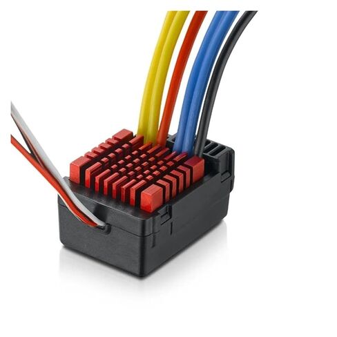 0880-محرك مزدوج بدون فرش ESC يدعم بطاقة برمجة LED، مناسب لمختلف المركبات بمقياس 1/10 و1/8 (QuicRun 0880 ESC) in Kuwait