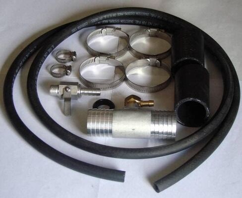 Fuel Shotz Diesel install kit for Dodge trucks 2013-Current - Installation system keeps factory tank full unitl auxiliary tank is empty AIK175D in Saudi Arabia
