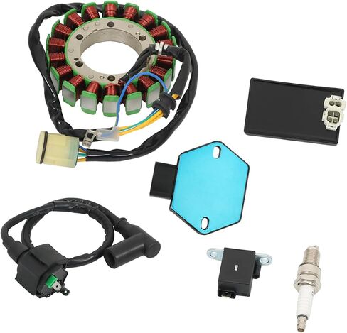 Ignition Coil CDI Stator Regulator Replacement for Honda Foreman 450 1998-2001 Replacement for 30410-HN0-A01 31120-HM7-014 30510-HM7-003 30700-KY4-900 in Saudi Arabia