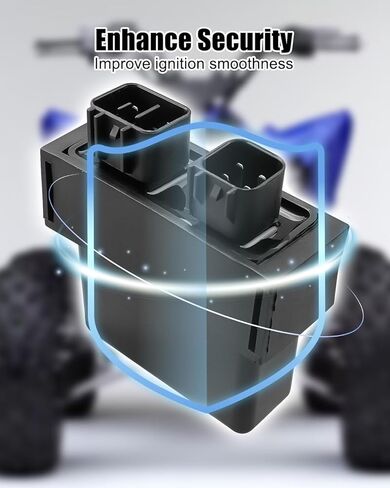 Ignition Coil & Spark Plug & CDI Box Kit Fit for Yamaha Raptor 50 YFM50R YFM50 2004-2008 Replace 5YF-85540-00-00 3KJ-82310-10-00 in Saudi Arabia