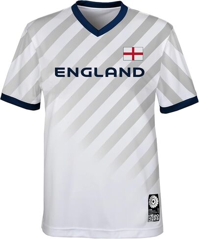 Outerstuff Youth & Kids FIFA World Cup Fan Top, Spain, Multicolor, Youth Small-8 in Kuwait