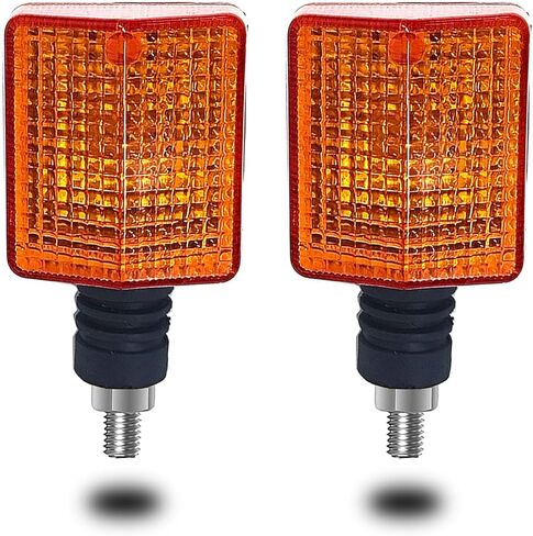 2 قطعة دراجة نارية بدوره إشارات الضوء صالح لهوندا NX125 XL250R 1991-1996 XL650R 1993-2020 ريفلكس 200 TLR200 Nighthawk 250 CB250 (2 قطعة) in Kuwait