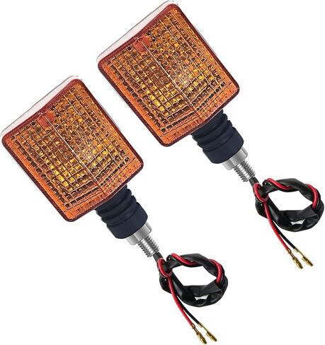 2 قطعة دراجة نارية بدوره إشارات الضوء صالح لهوندا NX125 XL250R 1991-1996 XL650R 1993-2020 ريفلكس 200 TLR200 Nighthawk 250 CB250 (2 قطعة) in Kuwait