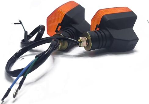 2 قطعة دراجة نارية بدوره إشارات الضوء صالح لهوندا NX125 XL250R 1991-1996 XL650R 1993-2020 ريفلكس 200 TLR200 Nighthawk 250 CB250 (2 قطعة) in Kuwait