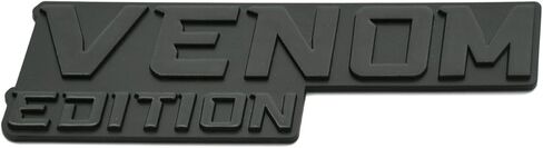 قطعة واحدة من شارات شعار إصدار Venom Badass ملصق ثلاثي الأبعاد متوافق مع سيارة عالمية شاحنة SUV الجانب الخلفي الأمامي غطاء صندوق السيارة (أحمر) in Kuwait