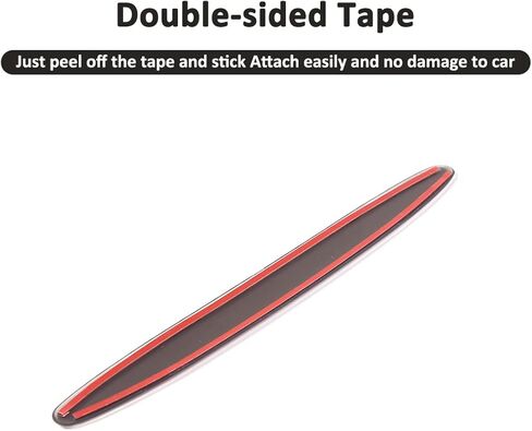 Car Rear Tail Foglights Lamp Frame Cover for Chevrolet Corvette C6 2005-2013 Rear Bumper Reflectors Lights,HighBrake Light Stickers,Auto Exterior Taillight Cover (Brake Light Cover) in Saudi Arabia