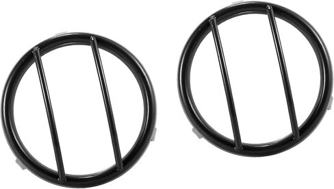 Headlight Light Grille Guard Protector Cover for Jeep Wrangler 2007-2017 (Set of 2) in Saudi Arabia