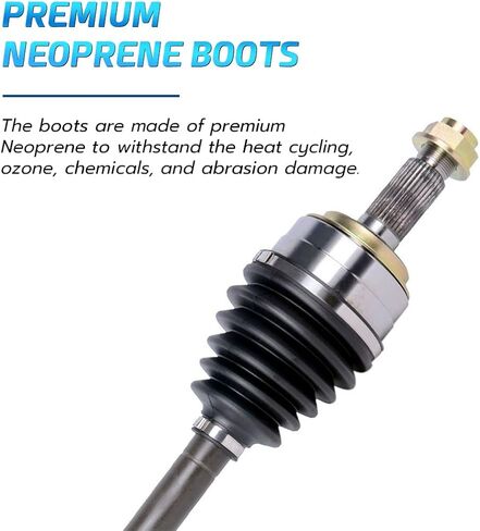 Bodeman - Pair 2 Front Driver and Passenger Side CV Axle Drive Shaft Assembly for 2005 2006 Honda Odyssey in Saudi Arabia