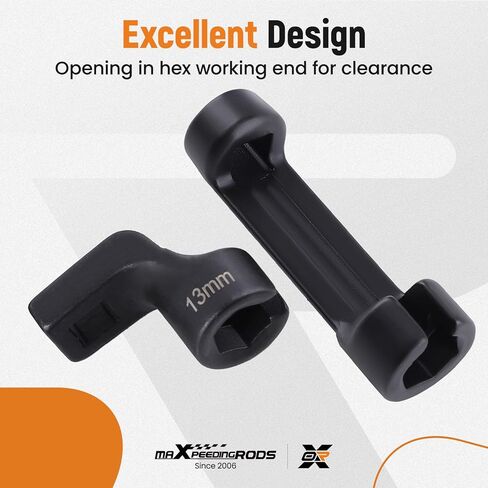maXpeedingrods EGT Sensor Socket Set 13mm 14mm 17mm 3/8" Drive Exhaust Temperature Removal, 6 Pcs in Saudi Arabia