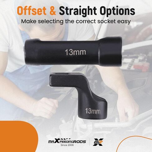 maXpeedingrods EGT Sensor Socket Set 13mm 14mm 17mm 3/8" Drive Exhaust Temperature Removal, 6 Pcs in Saudi Arabia