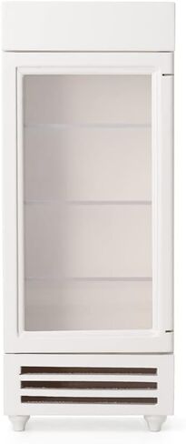 Odoria 1/12 Miniature Refrigerator Fridge Dollhouse Kitchen Furniture Accessories, White in Saudi Arabia