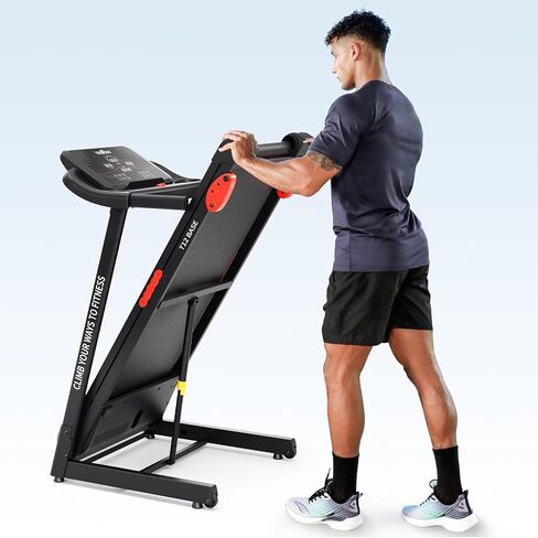 THERUN Walking Pad with Incline, Portable Mini Manual Incline Treadmill for Home/Office, Walking Pad Treadmill 2.5HP, Walking Jogging Machine with 265 lbs Weight Capacity Remote Control LED Display in Kuwait