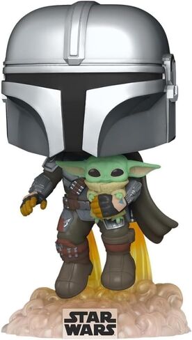 WDERNI POP Star Wars The Mandalorian Mando Flying with Jetpack Standard in Saudi Arabia