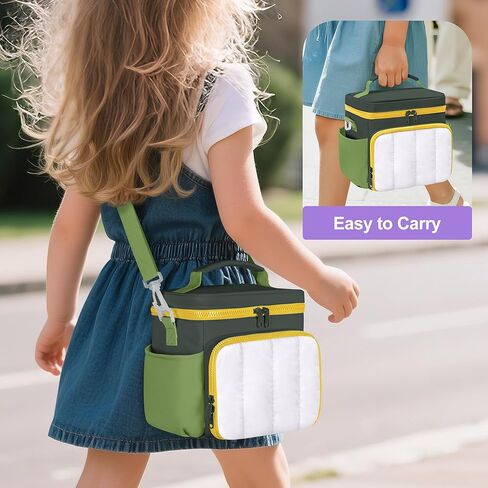 حقيبة حمل LoDrid متوافقة مع مجموعة كتب Little Tikes Story Dream Machine للمبتدئين، حقيبة تخزين خفيفة الوزن للسفر مع جيوب متعددة لجهاز العرض، كتاب القصص/الشخصيات، أخضر، حقيبة فقط in Saudi Arabia
