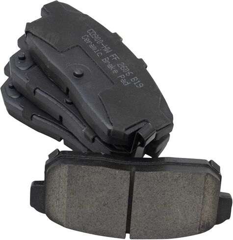 Front and Rear Brake Pad Set Ceramic Hardware Compatible with 2002-2006 Nissan Sentra in Saudi Arabia