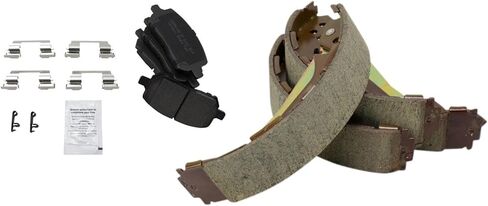 Front Brake Pads Ceramic Compatible with 2009-2010 Chevrolet Cobalt 2009 Pontiac G5 in Saudi Arabia