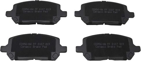 Front Brake Pads Ceramic Compatible with 2009-2010 Chevrolet Cobalt 2009 Pontiac G5 in Saudi Arabia