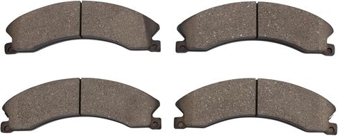 Front and Rear Brake Pads Ceramic Hardware Compatible with 2016-2019 Chevrolet Suburban 3500 HD 2012-2021 Nissan NV1500 2012-2021 NV2500 2012-2021 NV3500 2016-2021 Titan XD in Saudi Arabia