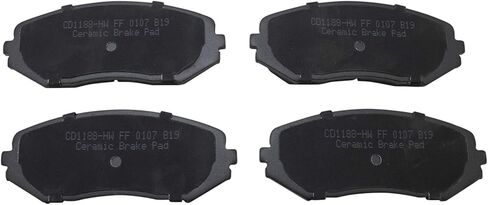 Front Brake Pads Ceramic Compatible with 2006-2008 Suzuki Grand Vitara in Saudi Arabia