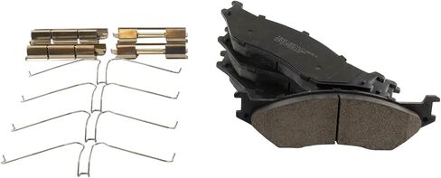 مجموعة وسادات الفرامل الأمامية والخلفية أجهزة شبه معدنية متوافقة مع 2005-2008 Ford F-450 Super Duty 2005-2016 F-550 Super Duty 2006-2007 LCF 2008-2018 F-53 هيكل متنقل in Saudi Arabia