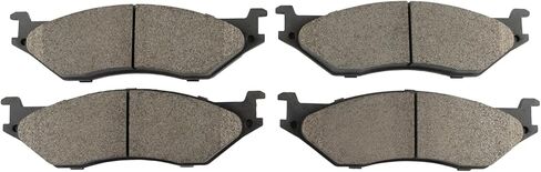 مجموعة وسادات الفرامل الأمامية والخلفية أجهزة شبه معدنية متوافقة مع 2005-2008 Ford F-450 Super Duty 2005-2016 F-550 Super Duty 2006-2007 LCF 2008-2018 F-53 هيكل متنقل in Saudi Arabia