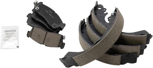 Front and Rear Brake Pads Ceramic Compatible with 2012 2014 2016-2017 Mitsubishi i-MiEV in Saudi Arabia