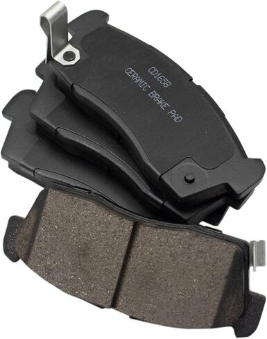 Front and Rear Brake Pads Ceramic Compatible with 2012 2014 2016-2017 Mitsubishi i-MiEV in Saudi Arabia