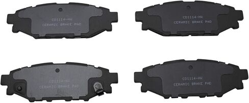 Front and Rear Brake Pad Set Ceramic Hardware Compatible with 2018-2022 Subaru Crosstrek 2017-2022 Impreza in Saudi Arabia